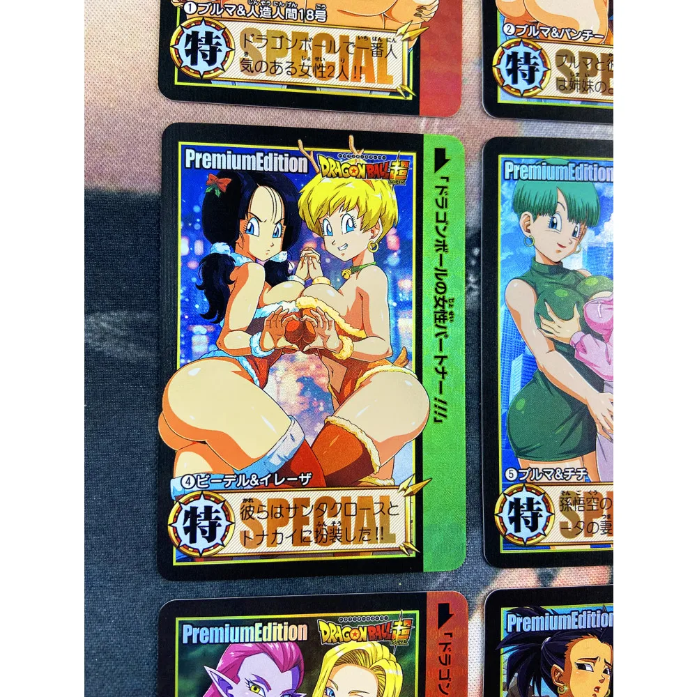 9 шт./набор аниме-карты для игры Драконий жемчуг