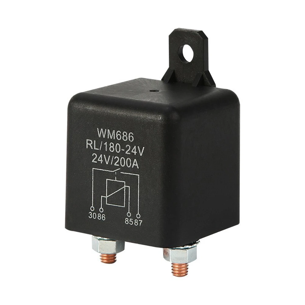 

Relay Isolating Relay 200A Truck 24V 4Pin Battery Car Dual Isolating Isolator Mouldings On/Off Parts Power Relay