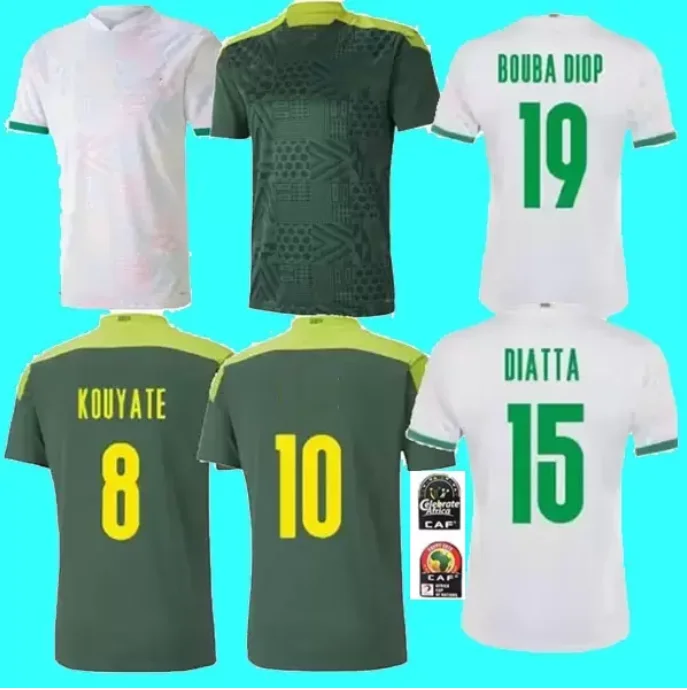 

2021 Senegal Shirts jersey MANE KOULIBALY GUEYE KOUYATE SARR homme Maillot de Casual T-Shirt