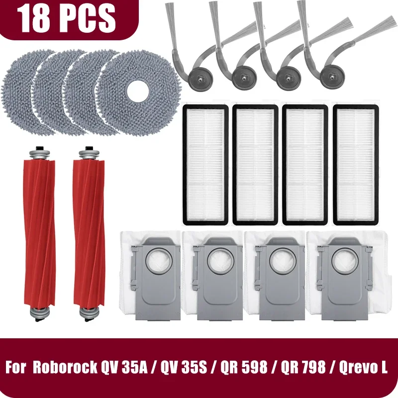 

Аксессуары для Roborock QV 35A/QV 35S/QR 598/Qrevo L