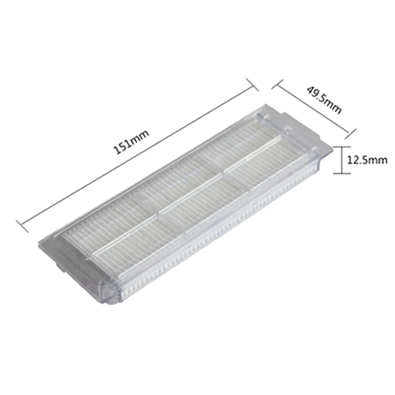 Запасные аксессуары для Xiaomi Vacuum Robot Пылесос STYJ02YM Роликовая щетка Боковая HEPA