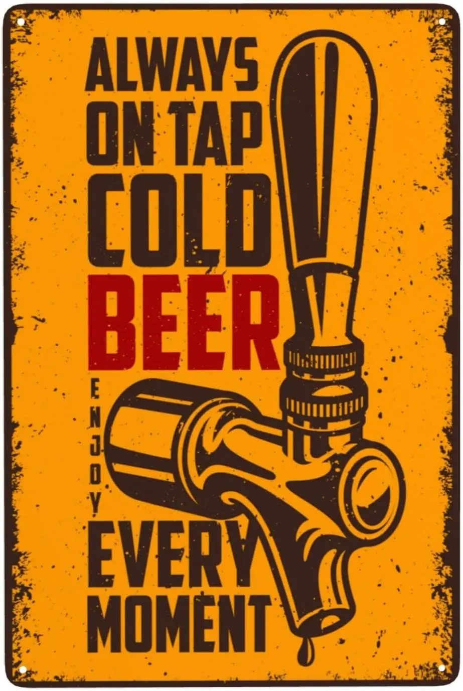 

Funny Tin Sign Bar Pub Diner Cafe Wall Decor Funny Retro Wall Art Sign Metal Vintage Tin Sign 8x12 Inch