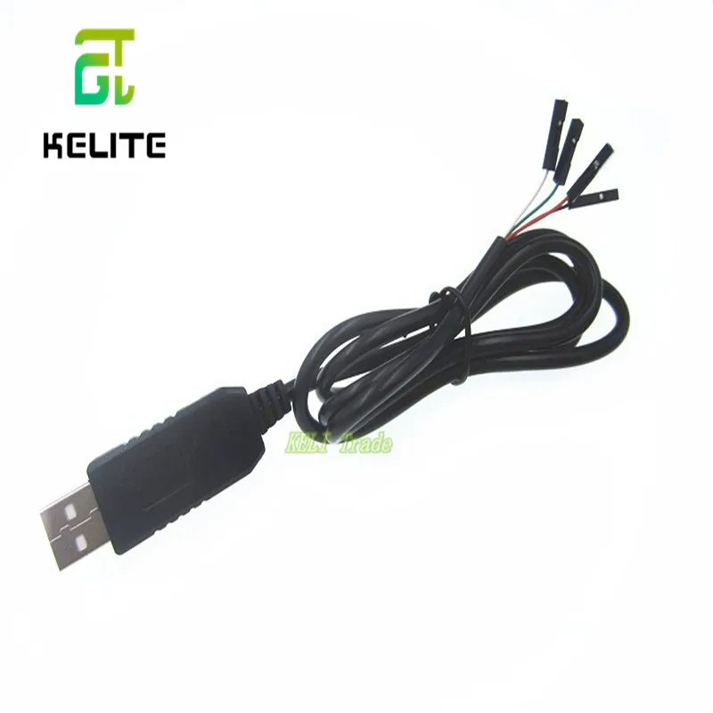 PL2303 PL2303HX Кабельный модуль USB-UART TTL 4p 4-контактный преобразователь RS232 Поддержка