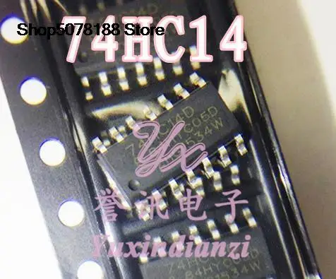 

10pieces HC14 74HC14 SN74HC14D 14 Original and new fast shipping