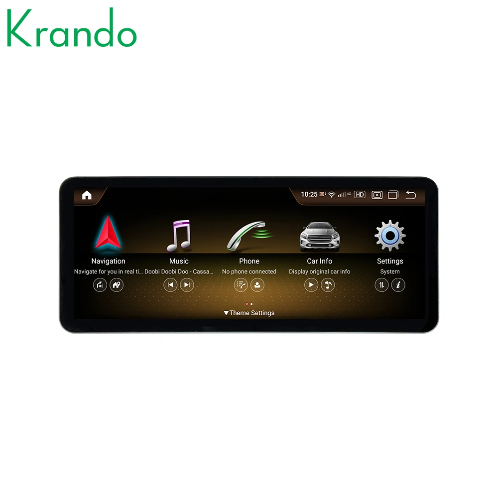 Фото Интерфейсный блок Krando 14.6” Android Auto CarPlay для Mercedes-Benz GLK X204 2008-2014, система обновления декодера №1