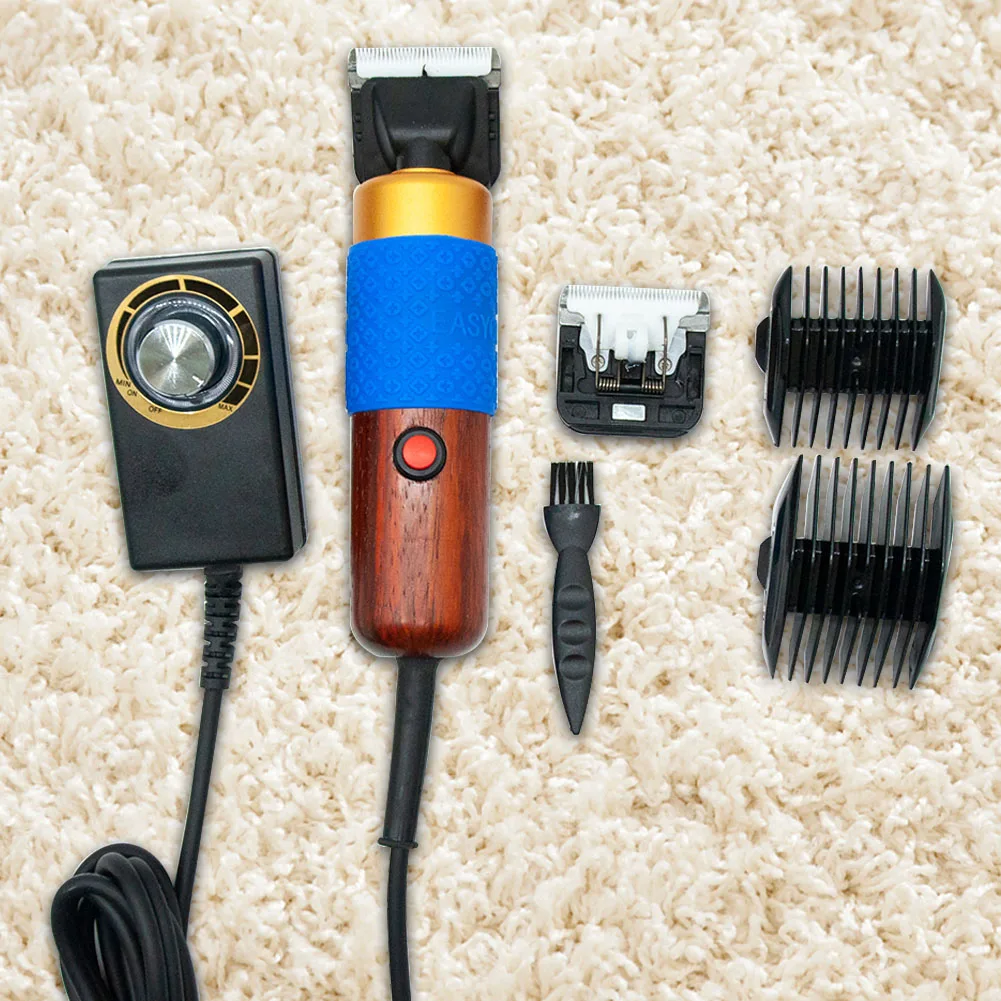 

Практичная многофункциональная машинка для стрижки кошек, деревянная ручка, регулируемая скорость, товары для дома и бизнеса