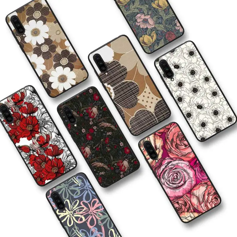 

blooming flowers Phone Case For Xiaomi mi9 mi8 F1 9SE 10lite note10lite Mi8lite Coque for xiaomi mi5x