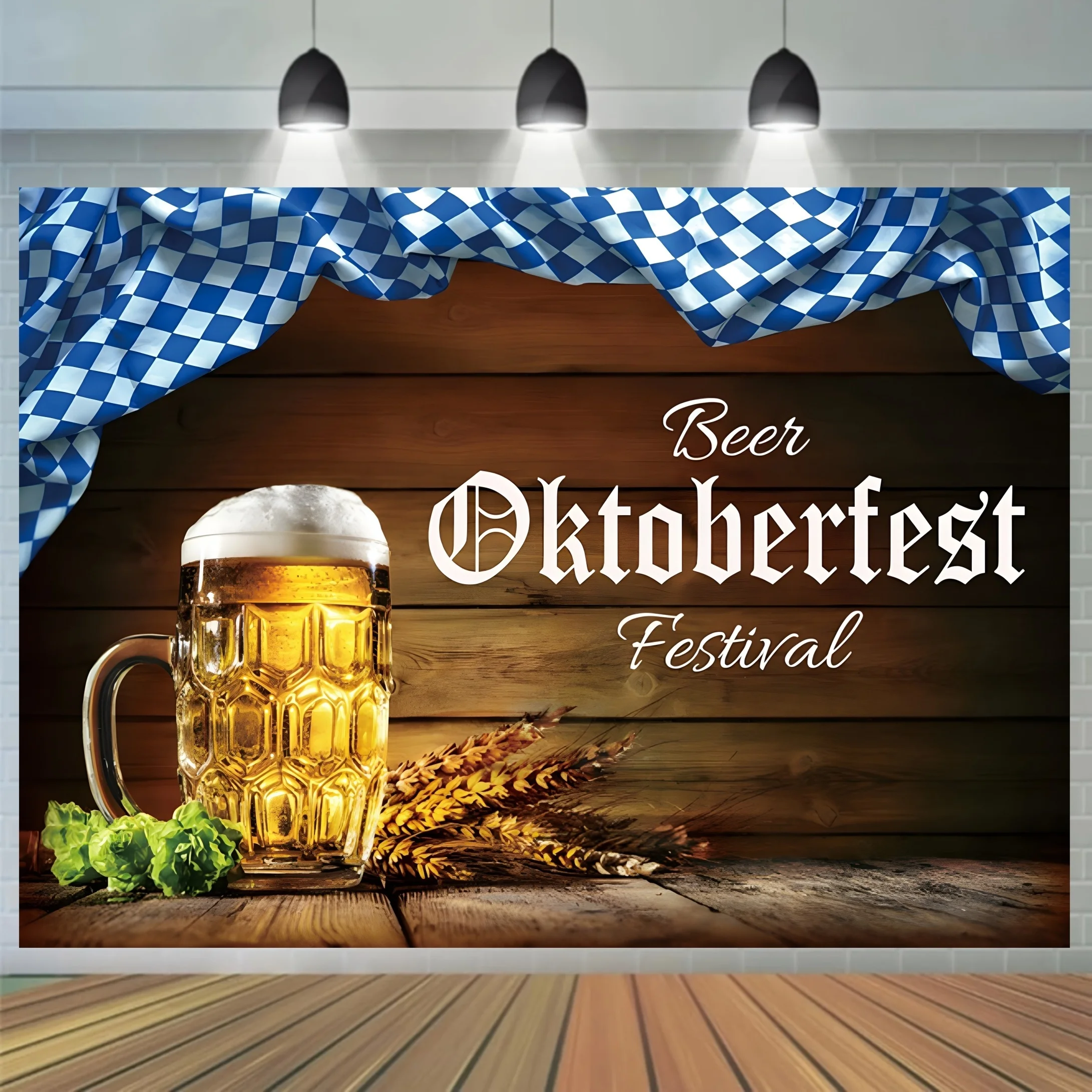 Банер Октоберфеста Многофункциональный Фон Для Вечеринки В Баварском Стиле Дней
