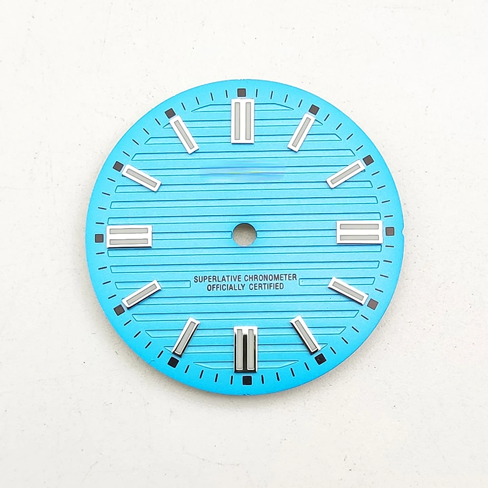 S 28.5mm Watch Dial Luminous Nail Dial Fit Japan NH35 NH36 4R 7S Automatic Movement Men Watch Accessories