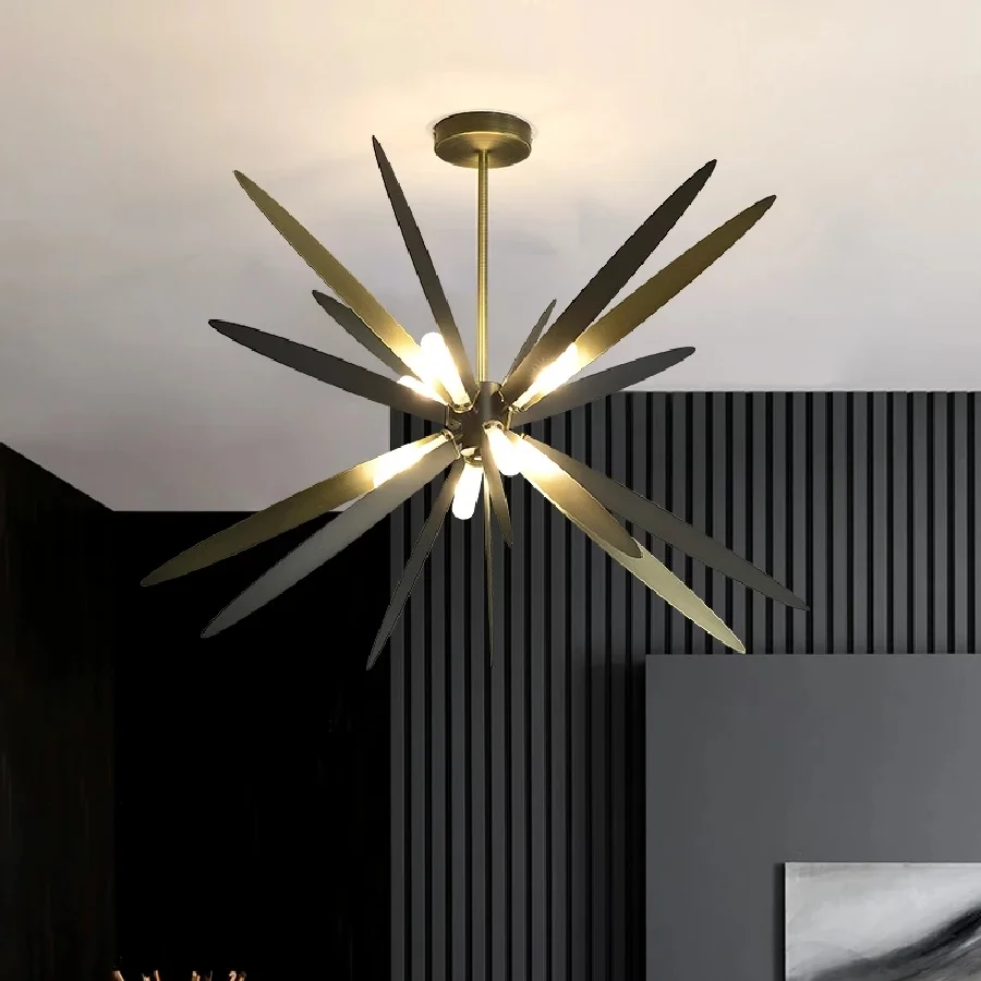 

Post Podern Nordic Dragonfly Living Room Chandelier Personalized Art Restaurant Bedroom Besigner Model Room Lamps