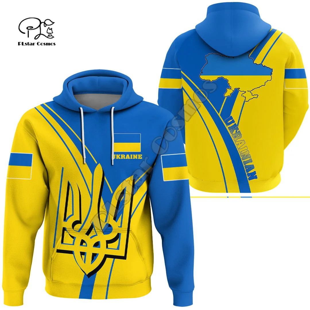 

PLstar Cosmos Country Flag Ukraine Colorful Tribal NewFashion Tracksuit 3DPrint Men/Women Streetwear Pullover Casual Hoodies A3
