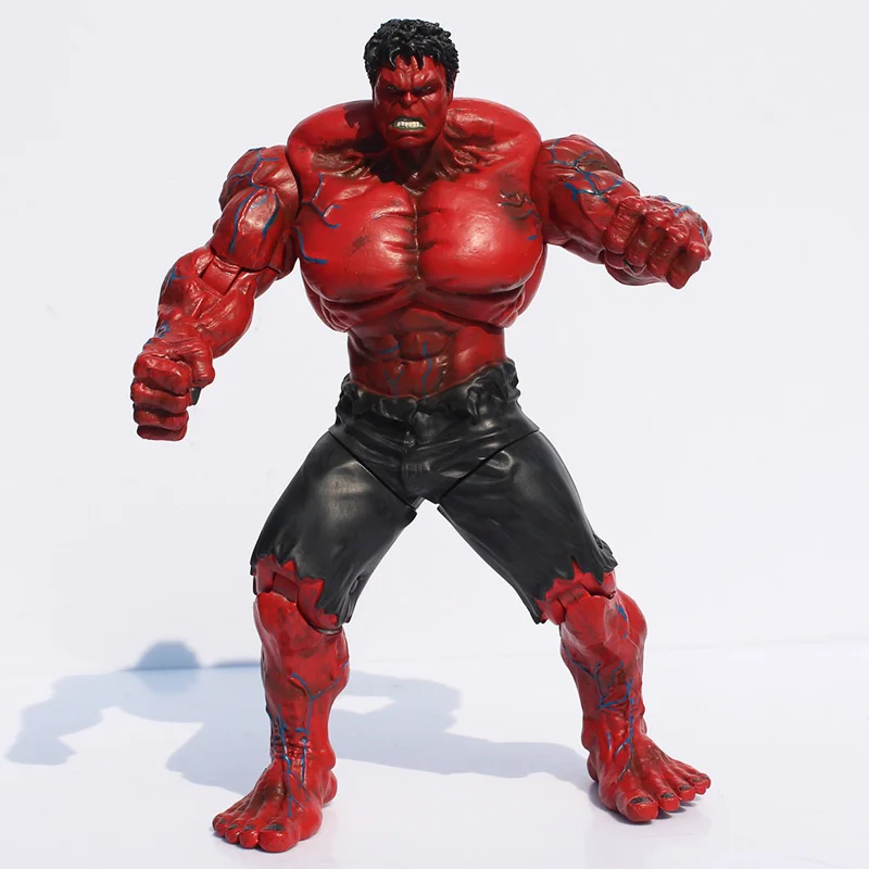 

26cm Heros The Red Hulk Action Figure Super Hero Toy Free Shipping