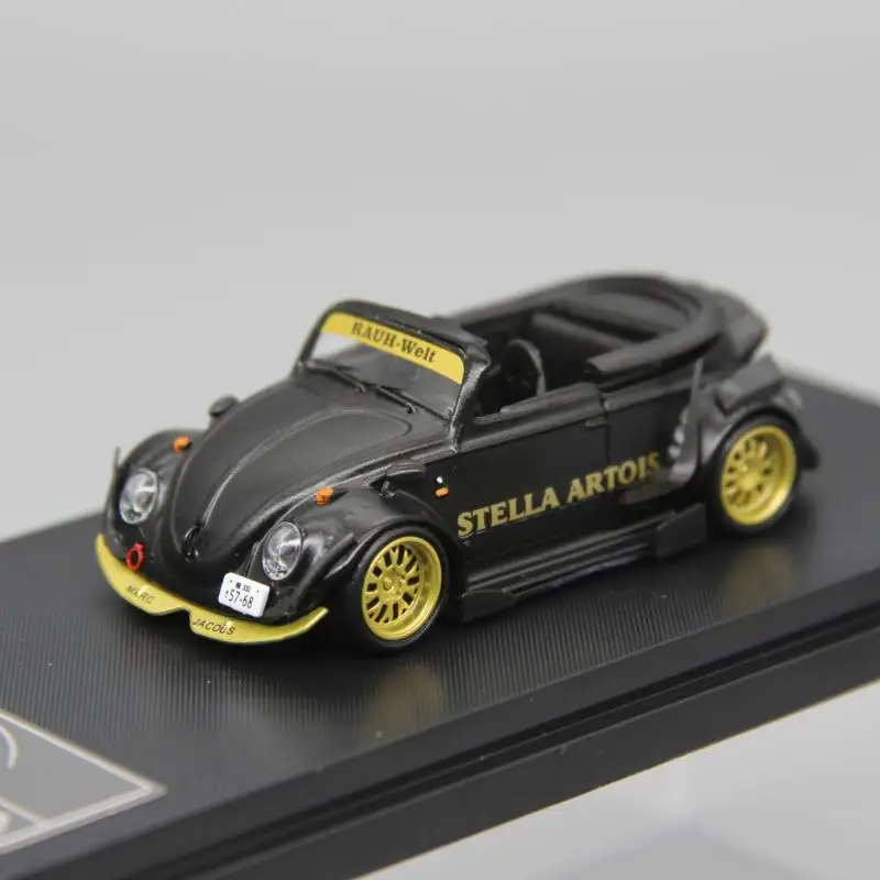 

HKM purple 1:64 touring car sports car model Beetle RWB modified convertible version suitable for VW