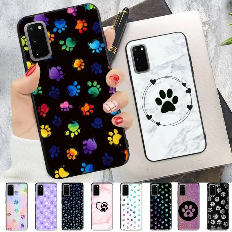 

Dog Paw Phone Case for Samsung S10 21 20 9 8 plus lite S20 UlTRA 7edge