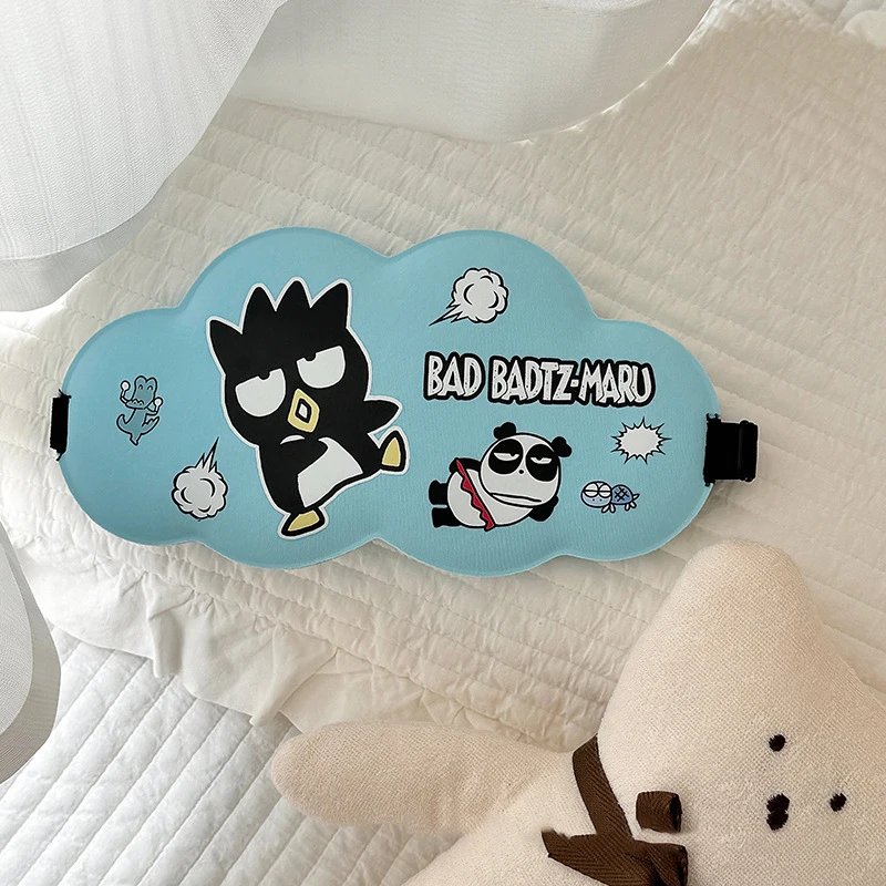 Kawaii Sanrio Hanyodon Марка Badtz Maru Keroppi маска для глаз девушек милый офисный обед защита