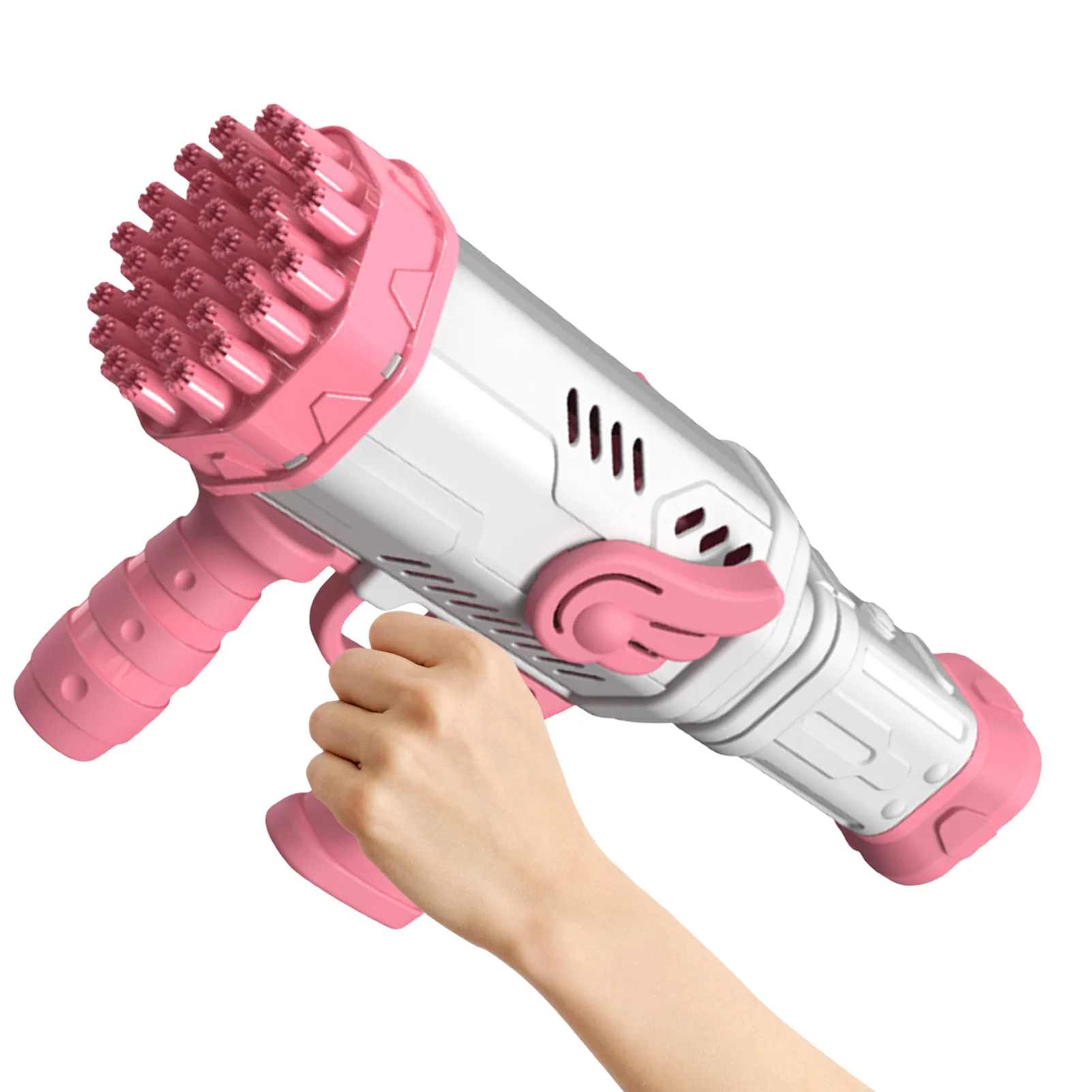 

Rocket Launcher Bubble Makers Colorful Lights Kids Bubble Machine Durable Automatic Bubble Blower Party Favors Kids Summer Toys