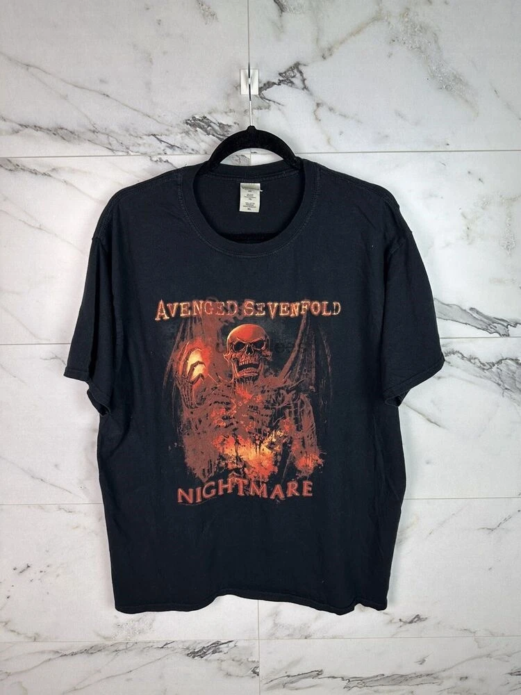 Винтажная Футболка Avenged Sevenfold Band Tour 2012 Tee XL