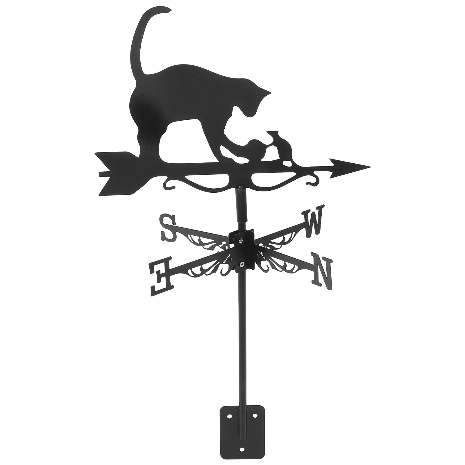 

Weathervane Decor Roof Outdoor Stainless Steel Garden Decoration Decorative Vanes Yard
