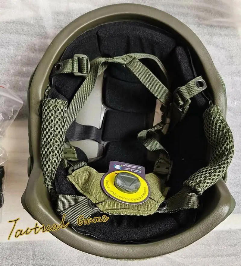 Тактический баллистический шлем класса IIIA UHMW-PE поколение 2 премиум-класса на