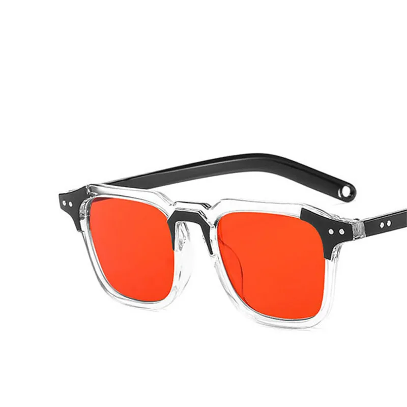 Солнцезащитные очки в винтажном стиле для мужчин и женщин зеркальные солнечные