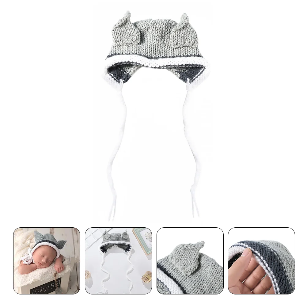 

1pc Shape Woolen Hat Cozy Party Costume Hat for Decoration