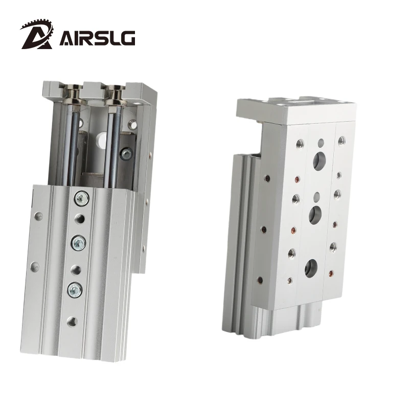 

Airtac type Pneumatic Rail Slide Air Cylinder HLS16X10S HLS16X20S HLS16X30S HLS16X40SB HLS16X50S HLS16X75S HLS16X10S HLS16LX50SA