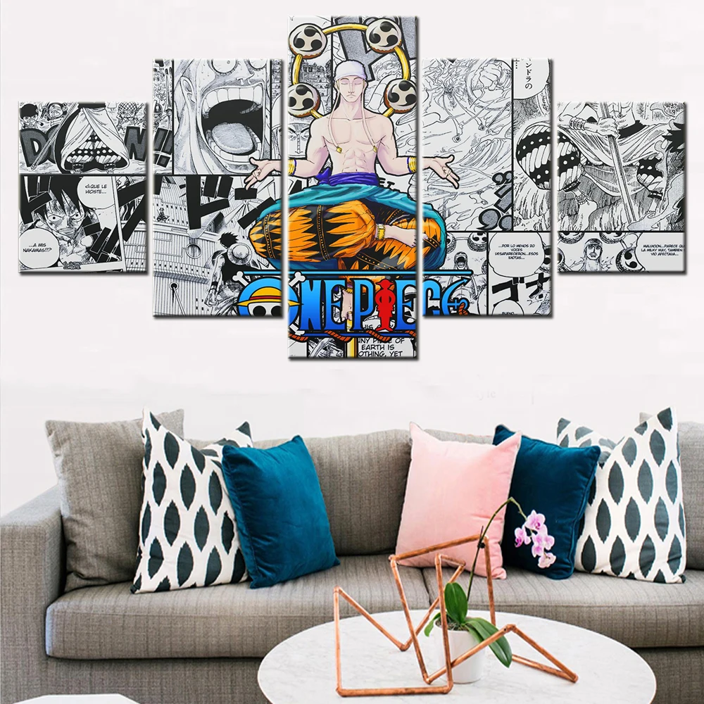 

Современный стиль аниме японский драгбол воин 5 штук холст, рисунки, Постер HD Печатный Декор Настенная картина домашний Декор Спальня