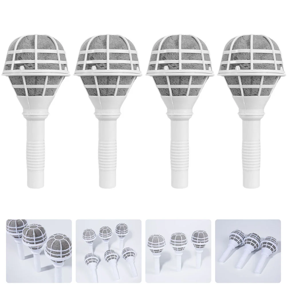 

4 Pcs Bride Bouquets Wedding Holding Dried Torus Holders For Flower DIY Accessories Handheld Supplies Floral Handle Ramos
