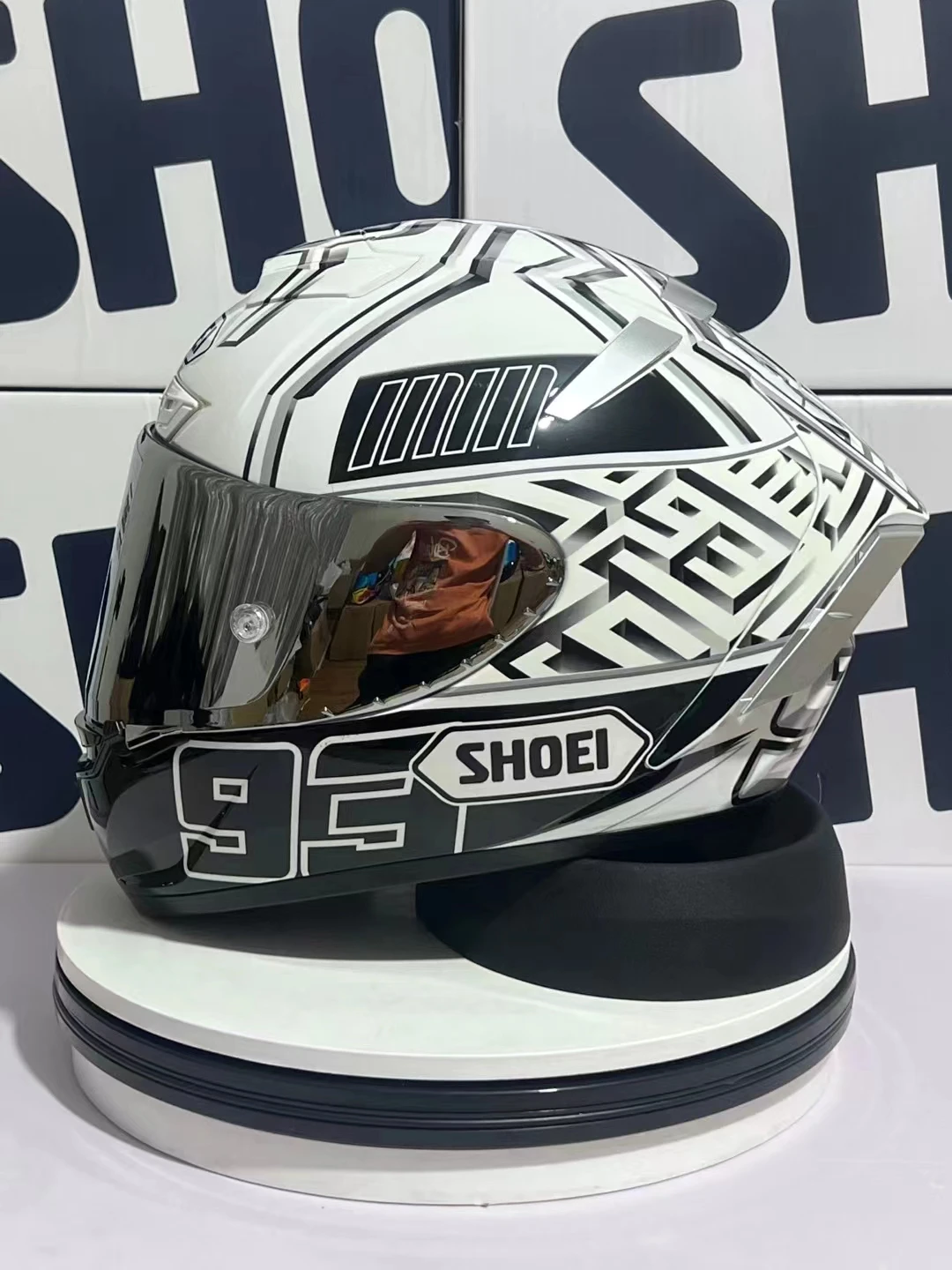 

SHOEI X14 Helmet X-Fourteen Marquez White Ants Helmet Full Face Racing Motorcycle Professional Helmet Casco De Motocicleta