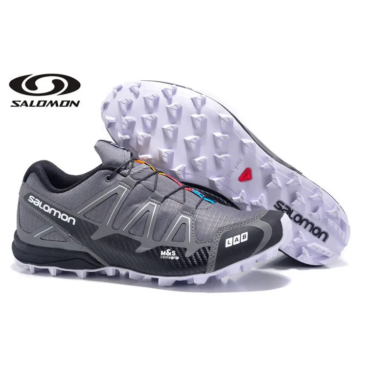 Original Salomon Speed Cross 4 CS Outdoor Shoes Breathable Man Athletics Male Mesh Salomon SpeedCross 4  Running Shoes