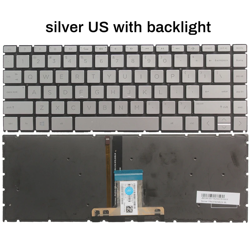 Новая клавиатура для ноутбука HP Pavilion 240 245 246 G7 14-CM 14-CK 14-DH TPN-I131