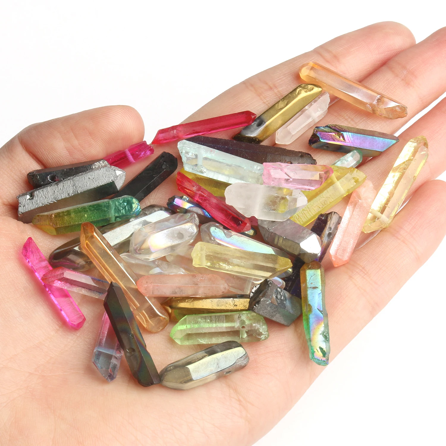 10/20/30 шт. бусины из натурального кварца |