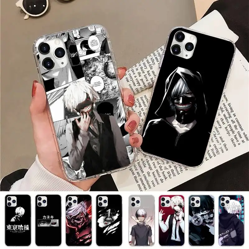 

Tokyo Ghoul Trendy Anime Kaneki Ken Phone Case for iPhone 11 12 13 Mini Pro Max 8 7 6 6S Plus X 5 SE 2020 XR XS Case shell