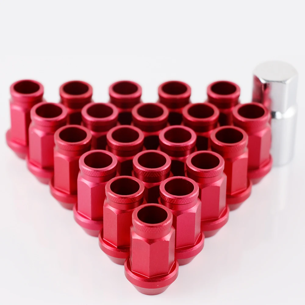 

Jdm 40 мм гоночный легкий алюминиевый обод колеса гайки M12*1,25 M12*1,5 20 шт./компл.