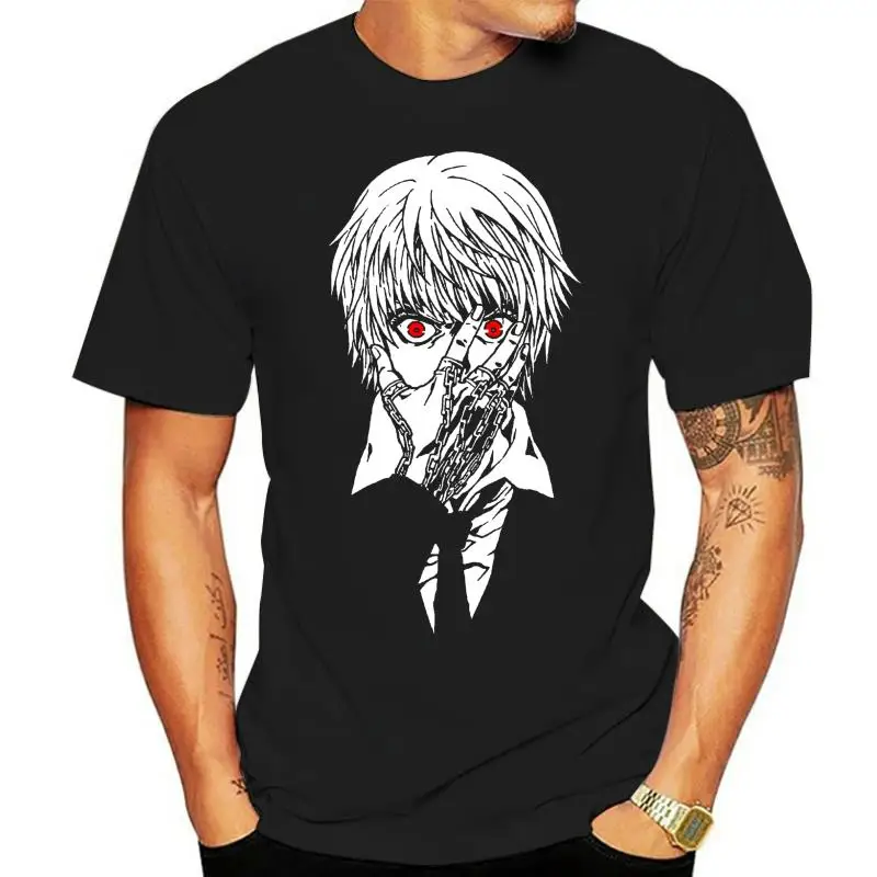 Kurapika HXH Hunter X Аниме унисекс футболка хлопковые рубашки дешевая оптовая продажа -