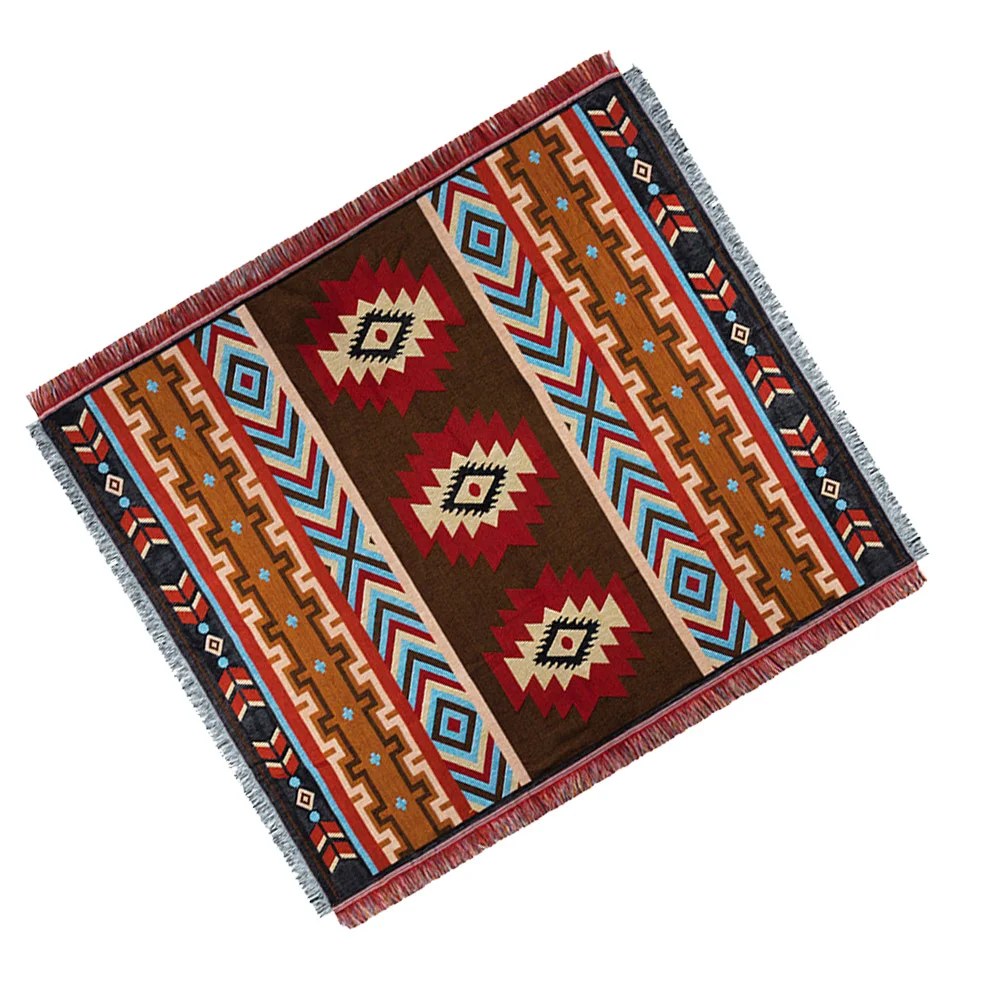 

Sofa Blanket Cover Anti- Static Cotton Blanket Warm Blanket Couch Blanket Cover Cotton Tapestry Sofa Throw