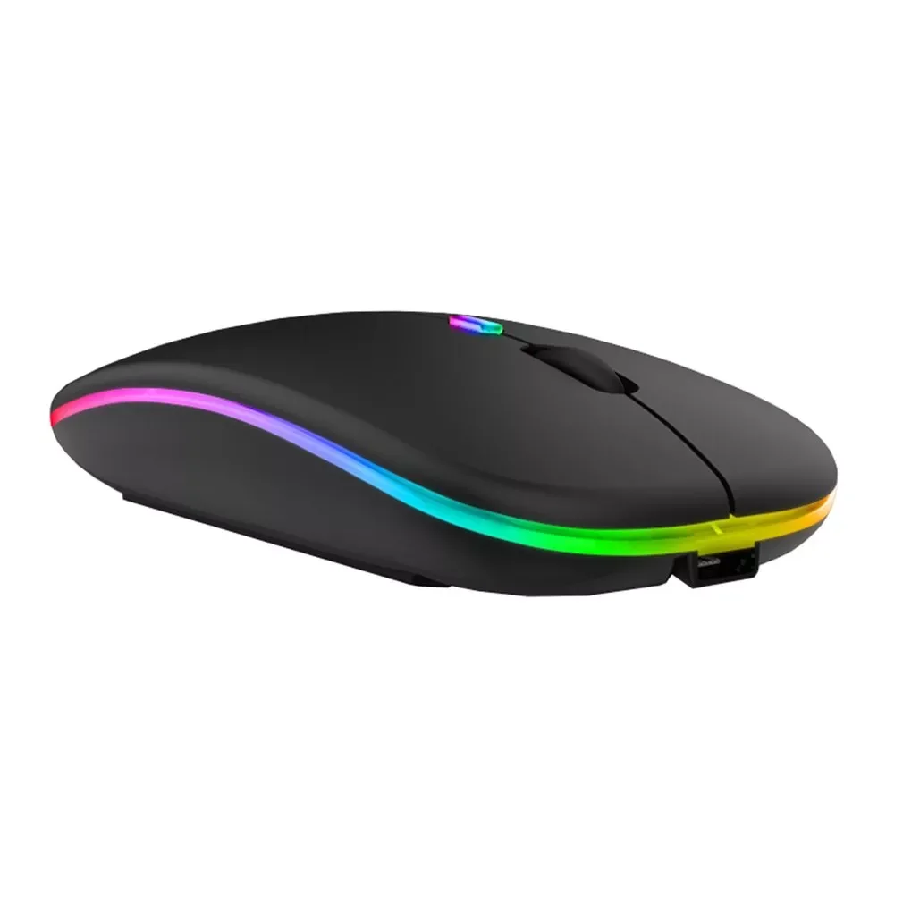 

Wireless Mouse Bluetooth 2.4G Silent Laptop Gaming Mouse Gamer Rechargeable Mouse for Computer 4 Buttons High-speed Mause