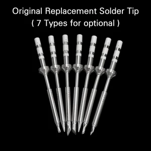 Наконечники для паяльника, Запасные насадки для паяльника TS100, Smart Digital, LCD, TS-B2, TS-BC2, TS-C4, TS-D24, 7 видов