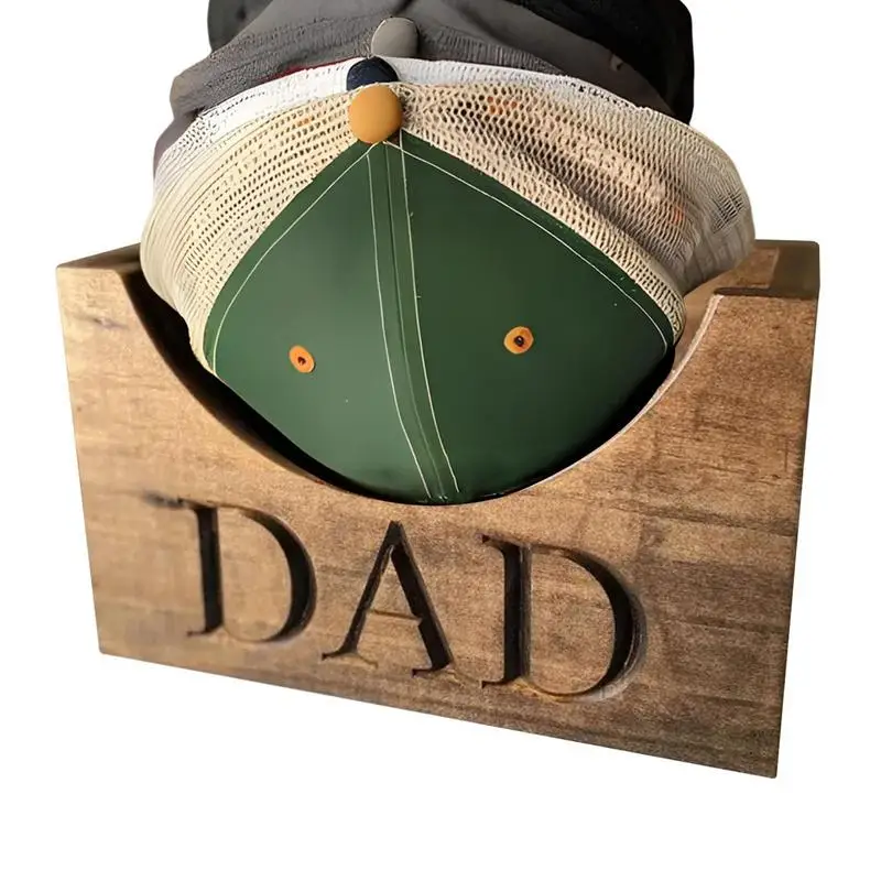 

Wooden Baseball Box Wood Hat Storage Box Display Case Stackable Hat Rack Wooden Hat Box For Bedroom Living Room Bookshelf