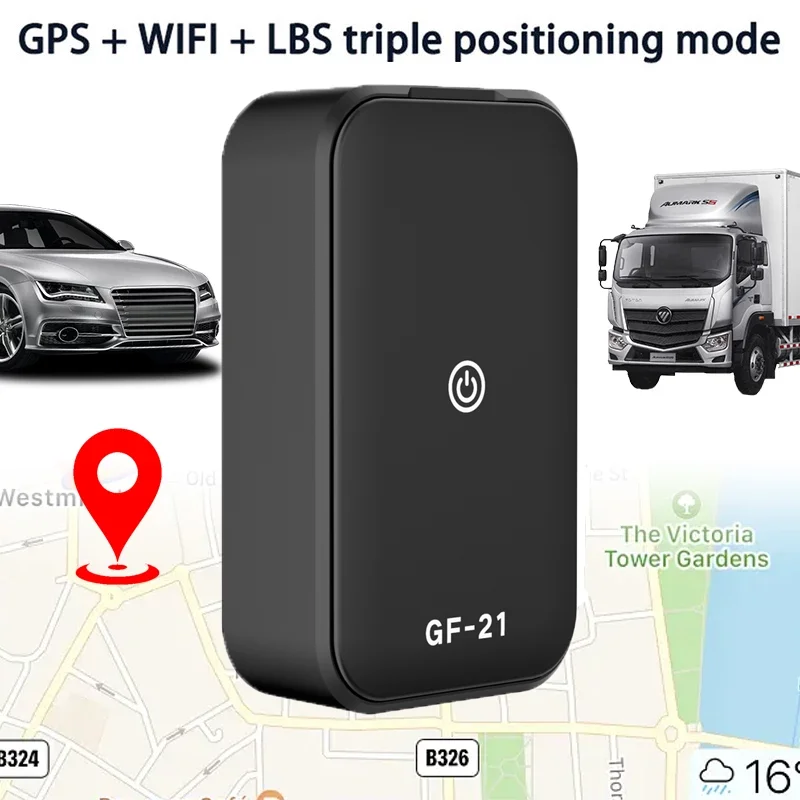 

GF21 Mini Car GPS Tracker APP WIFI GPS Locator Adsorption Recording Anti-Lost Device Voice Control Recording Real Time Tracking