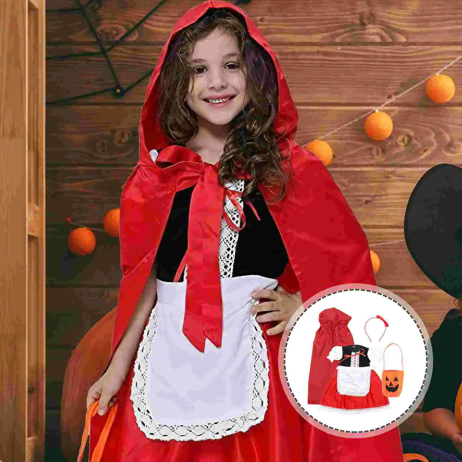

Costume Role Play Costumes For Kids Little Halloween Hood Clothes Children Dress Toddler Outfit