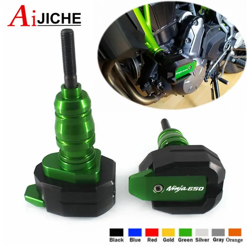 

Motorcycle Falling Protection Frame Slider Fairing Guard Crash Pad Protector For KAWASAKI NINJA650 NINJA 650 2017 2018 2019 2020