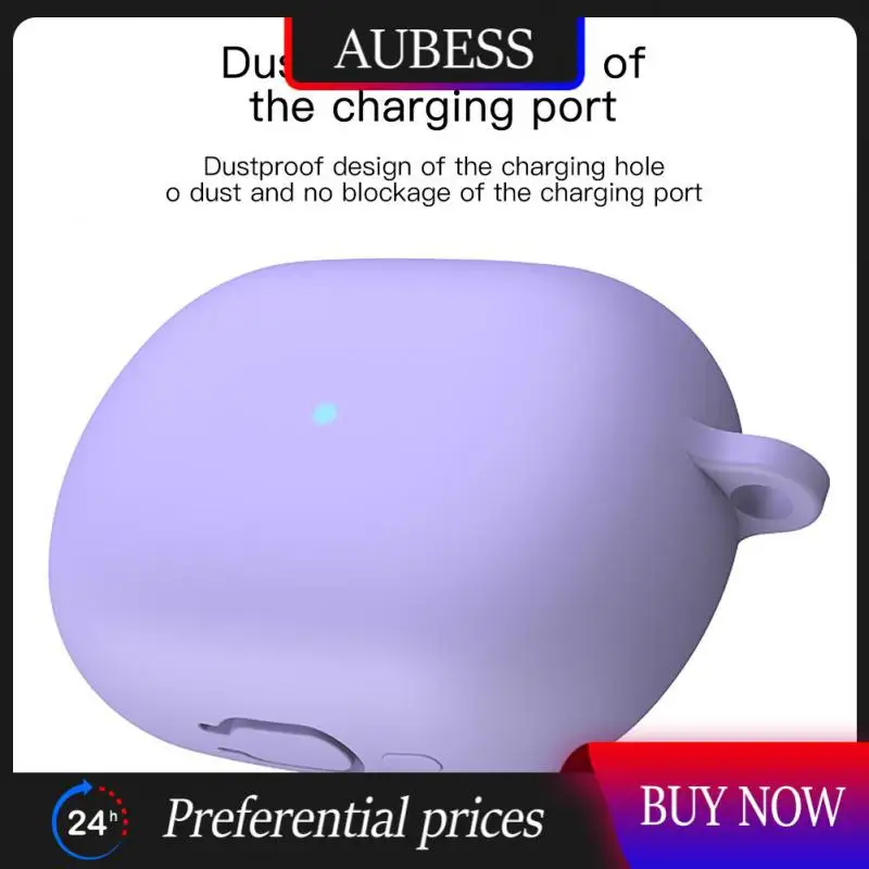 

Headset Cover Protective Shell Cover Soft Silicone Earphone Cover Case For Redmi Buds 4 Anti-scratch Earphone Bag Case