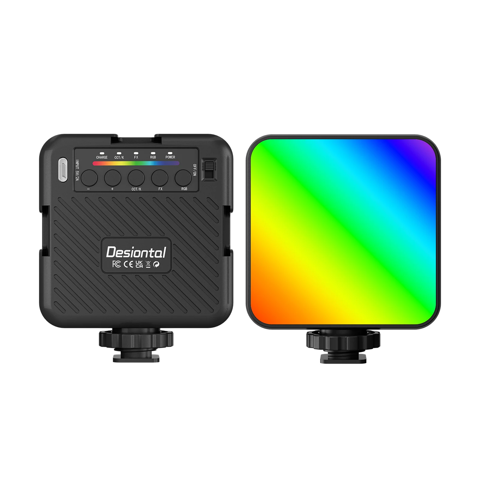 Карманный RGB-светильник для видеоконференций Светодиодный заполняющий