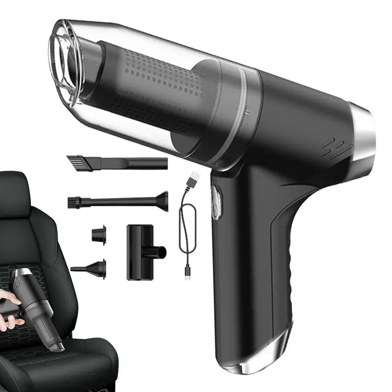 

Ручной беспроводной пылесос для дома и автомобиля, 4000 па, маленький и Перезаряжаемый, легкий и портативный