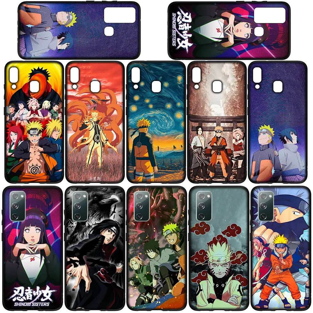 Чехол Comics Akatsukis Itachis Uchihas Sasukes для Samsung Galaxy S21 S20 Fe S23 S22 Ultra S8 Plus A25 A12 A13 A21S A73 + чехол