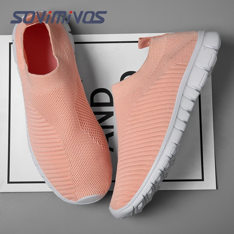 Mens Slip on Walking Shoes Lightweight Breathable Non Slip Running Shoes Comfortable Fashion Sneakers for Men Women Big Size 47