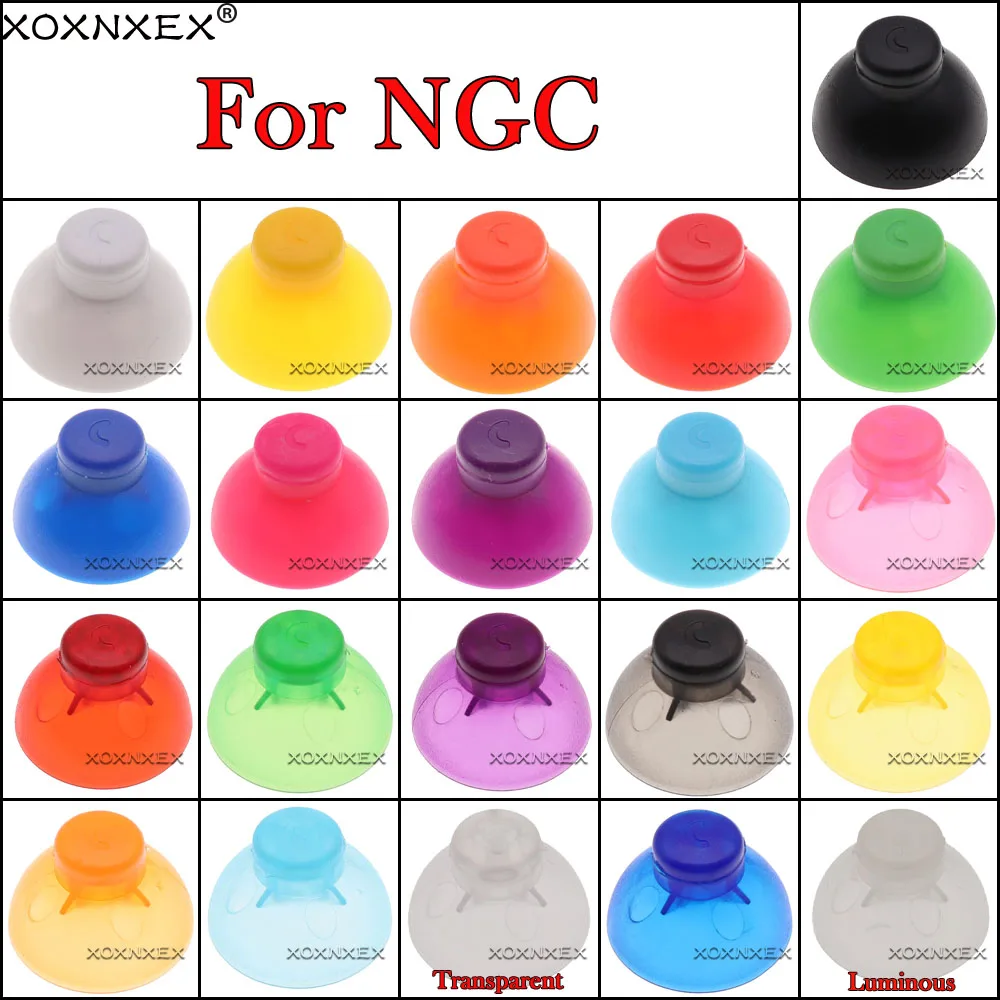 

XOXNXEX, 1 шт., задняя крышка для большого пальца, запасная крышка для геймпада NGC, контроллер, кнопка для большого пальца