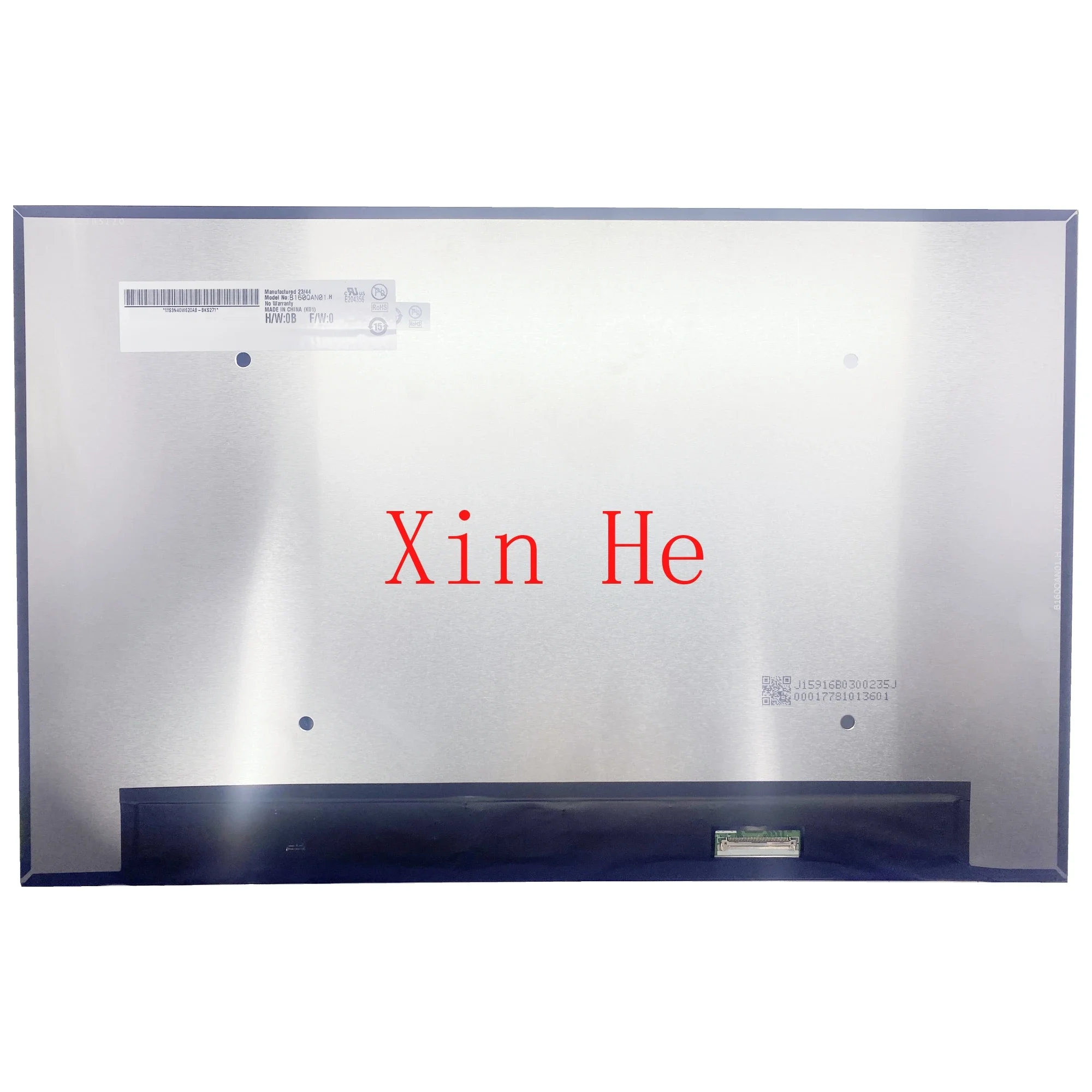 16 0-дюймовый B160QAN01.H ЖК-экран для ноутбука панель дисплея 3072*1920 EDP 40 контактов 100% sRGB