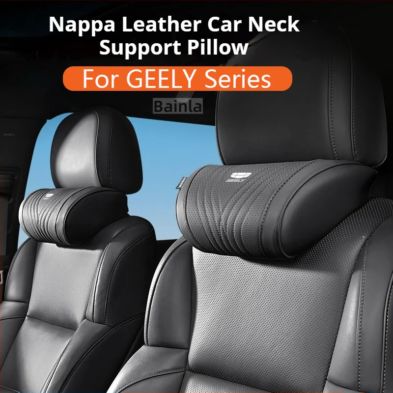 Фото НОВЫЕ автомобильные подушки для подголовника 2026 года, для GEELY Coolray X6 X7 EX7 Emgrand Monjaro Okavango 2025, автомобильная подушка для шеи, поясничная подушка, поддержка шеи №1